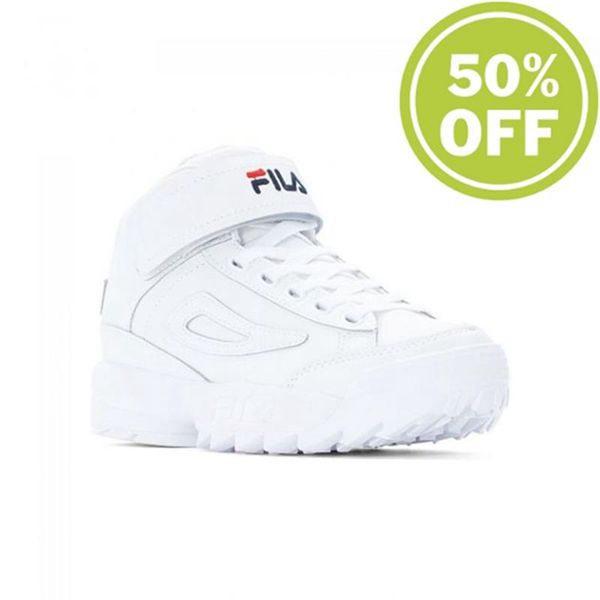 Tênis Fila Mulher Branco - Fila D2 Disruptor Mid Wmn Portugal Lisboa,EHOR-08192